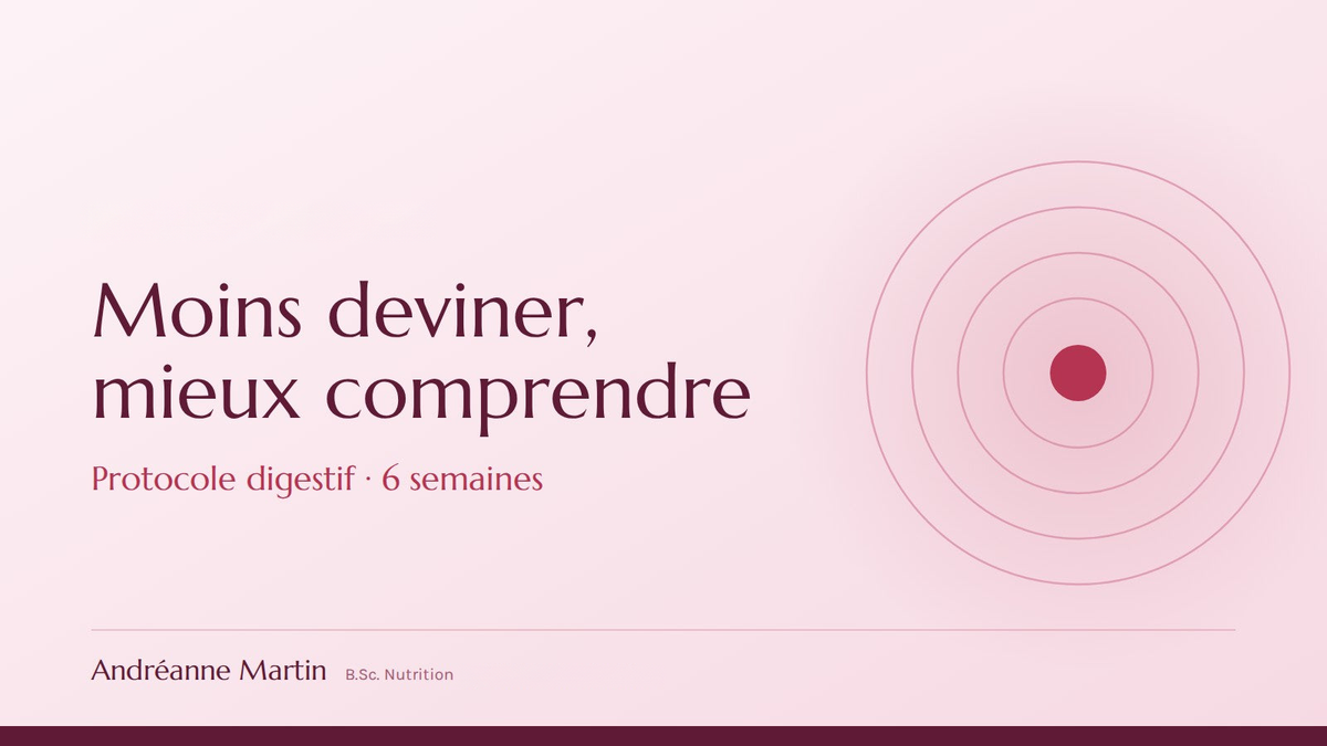 Protocole digestif – Moins deviner, mieux comprendre (bannière)